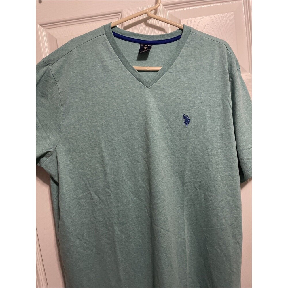 U. S. Polo Assn. Men’s Pocket Shirt Turquoise Mint XL